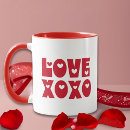 Search for love xoxo mugs Modern