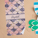 Search for mermaid beach towels Pink