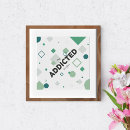 Search for addiction posters Typography