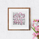 Search for the love of my life posters Typography