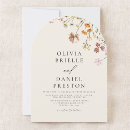 Search for boho elopement reception invitations Colourful floral informal suite