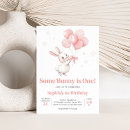 Search for some bunny birthday invitations Rabbit