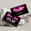 Search for hair stylist discount cards Hairdresser