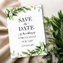 Search for eucalyptus save the dates Modern