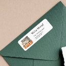 Search for luggage return address labels New home
