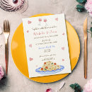 Search for italian pasta party invitations Whimsical