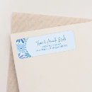Search for retro floral return address labels Cute