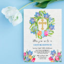 Search for christian easter invitations Gold cross