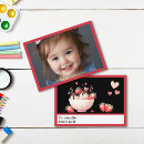Search for mini photo cards Red