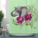 Search for elephants shower curtains Wildlife