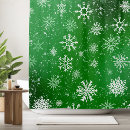 Search for emerald green shower curtains White