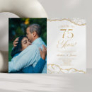 Search for 75th anniversary invitations Cheers to 75 years