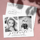 Search for now and then graduation invitations Elegant