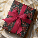 Search for dark red wrapping paper Moody