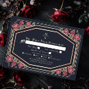 Search for halloween party rsvp cards Gothic