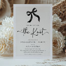 Search for tying the knot engagement party invitations Watercolor