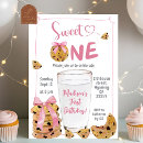 Search for sweet one party invitations Girl