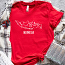 Search for indonesia map tshirts Indonesian