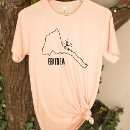 Search for eritrea map tshirts Eritrean
