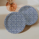Search for spanish paper plates Blue and white