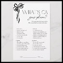 Search for whats on your phone games Bridal shower