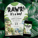 Search for baby boy shower dinosaur It's a boy