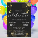 Search for combined birthday Black and gold