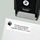 Search for paw print rubber stamps Simple