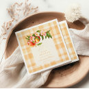 Search for sweet as a peach napkins Watercolor
