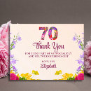 Search for 70th postcards 70th birthday party