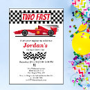 Search for red race car invitations Cute