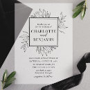 Search for framed invitations Bride