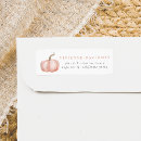 Search for fall return address stickers Watercolor