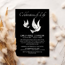 Search for dove funeral invitations Remembrance