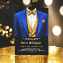 Search for royal birthday invitations Royal blue and gold