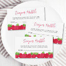 Search for summer fruit invitations Red