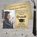Search for class of invitations Black and gold