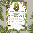 Search for boys 8th birthday invitations Eight
