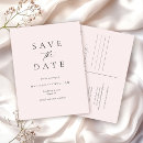 Search for blush save the dates Simple