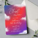 Search for cloud sky invitations Colourful