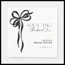 Search for tying the knot napkins Bow