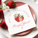 Search for strawberry napkins For her