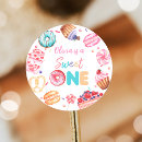 Search for pink doughnut stickers Doughnut baby shower