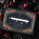 Search for halloween party rsvp cards Gothic