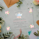 Search for fancy tea party invitations Elegant