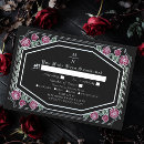 Search for vampires rsvp cards Elegant