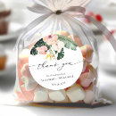 Search for hibiscus wedding stickers Thank you