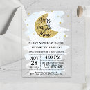 Search for moon baby boy shower invitations Over the moon