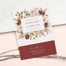Search for bordeaux wedding invitations Botanical