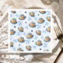 Search for blueberry napkins Watercolor